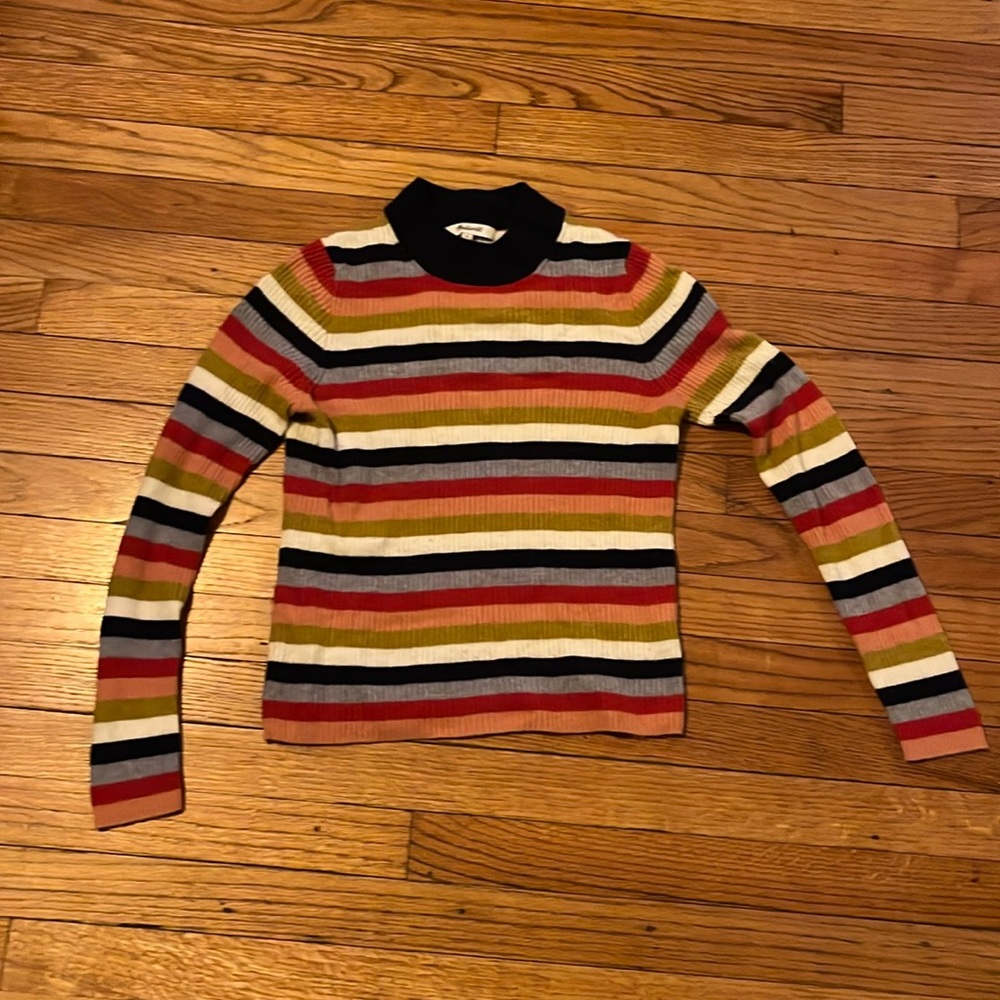 Madewell striped wool sweater